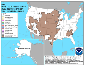 Composite Image of Day 8-14 Hazards Outlook