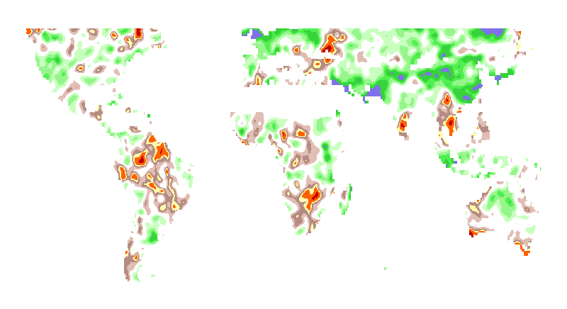 SPI 3 month Ensemble Standardized Precipitation Index Outlook Lead 1