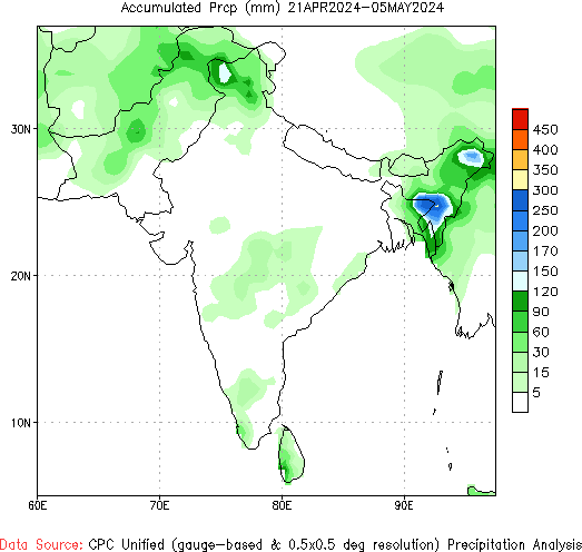 15-Day Precipitation Total