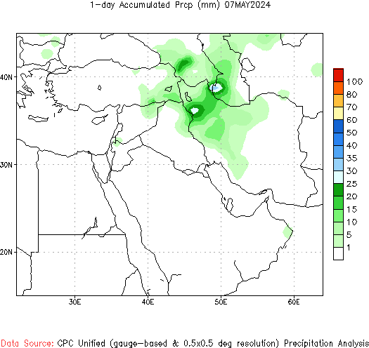 1-Day Precipitation Total