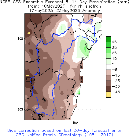 GFS Week 2 Anom Forecast