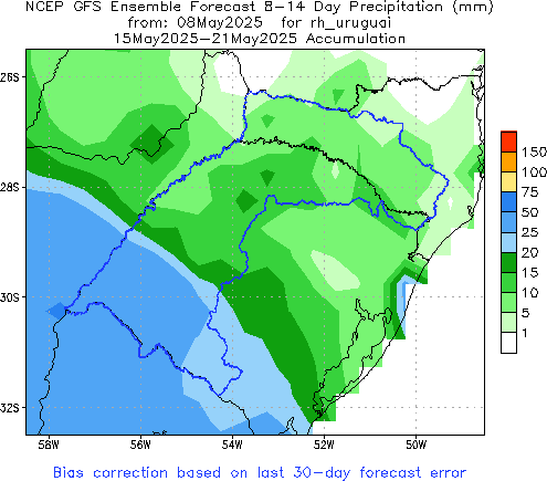 GFS Week 2 Accum Forecast