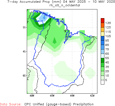 7-Day Total Precipitation (mm)